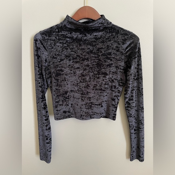 Lululemon All Aligned Mock Neck Long Sleeve *Crushed Velvet 4 - Picture 4 of 7
